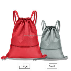 Large Capacity Waterproof <b>Drawstring</b> <b>Backpack</b> for Men and Women Cycling Sports Travel Tourism Foldable Promotional Sportpacks - Product Image 3