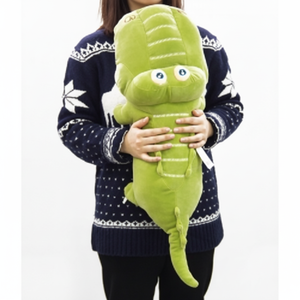 KC testimone coccodrillo 70cm tocco taglio attacco bambola peluche animali di pezza per i bambini - Product Image 1