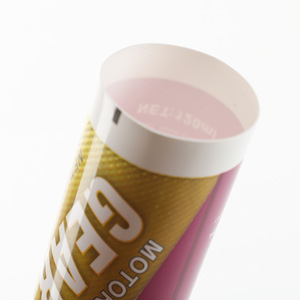 Tube souple cosmétique en PE de 120 ml pour gloss à lèvres, personnalisable, avec bouchon pointu, bouchon rabattable, flacon distributeur - Product Image 3
