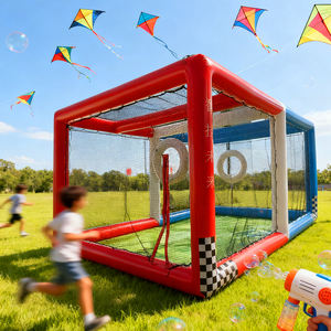Campo <span class=keywords><strong>de</strong></span> Fútbol Inflable para Drones Comerciales, Campo <span class=keywords><strong>de</strong></span> Entrenamiento <span class=keywords><strong>de</strong></span> Fútbol con Drones, Arena <span class=keywords><strong>de</strong></span> Obstáculos con Drones Aéreos, Marco Inflable Cúbico - Product Image 3