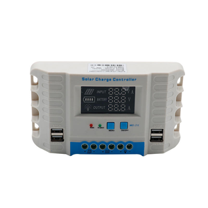 Controlador de Carga Solar PWM con Pantalla LCD Inteligente de 12V 24V, Regulador de Batería de Panel - Product Image 2