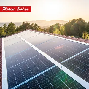 لوحة شمسية هجينة قابلة للشحن بقوة 10 كيلو وات للمنزل مجموعة أنظمة طاقة شمسية كاملة من بانيلي