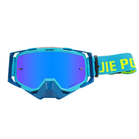 Lunettes de moto tout-terrain pour homme, lunettes de sport, protection UV400, anti-vent, lunettes de motocross MX.
