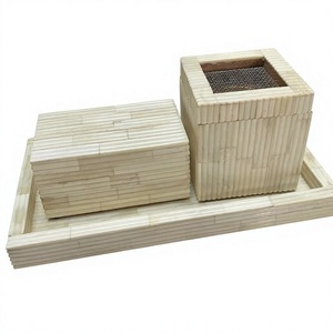 Quemador de incienso Golden Mirage con incrustaciones de hueso, juego de lujo con material MOP, uso religioso para incienso Oud, regalo para Ramadán - Product Image 1
