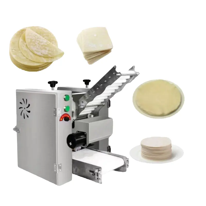 Equipo de formación de envoltura de bolas de masa hervida máquinas automáticas para hacer piel de samosa Precio de máquina de piel de samosa