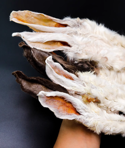 Bán buôn xử lý Hữu Cơ vật nuôi đồ ăn nhẹ tai thỏ với da mặt cho đào tạo phần thưởng và tai thỏ với tóc - Product Image 3