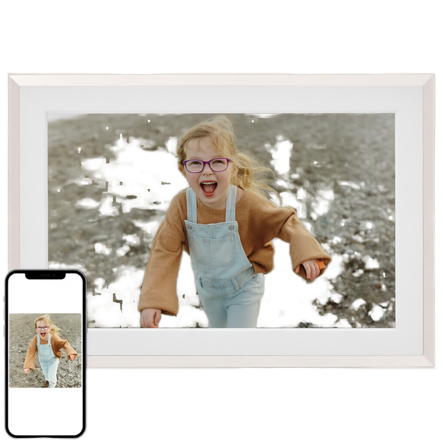 Smart WiFi Touchscreen IPS Digital Photo Frame with USB MP3 Clock Video Playback (8) 1280X800 Resolution