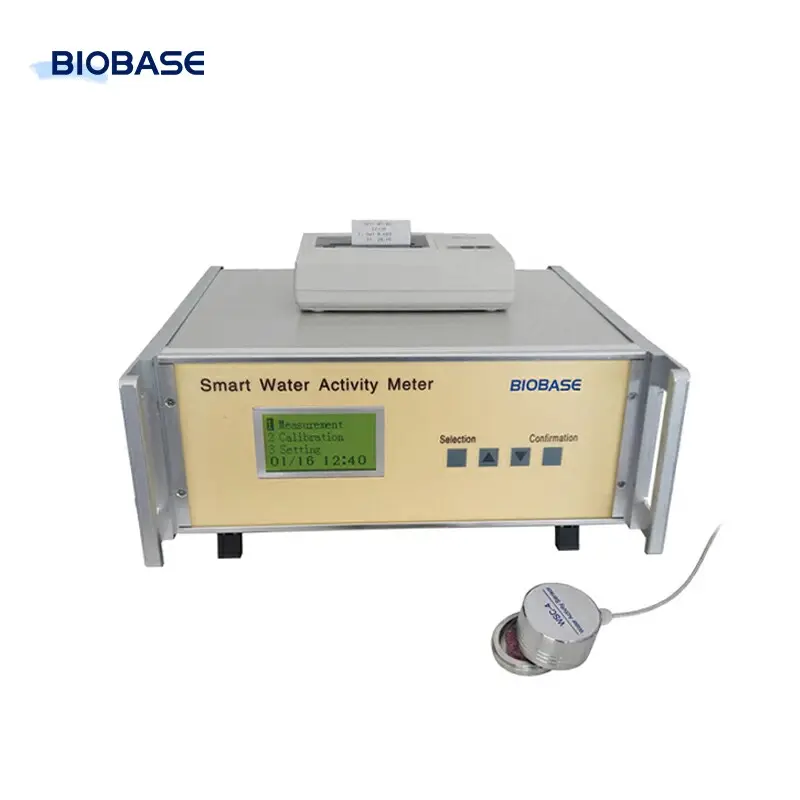 Biobase su aktivite ölçer laboratuvar gıda akıllı su aktivite ölçer dört sensörü