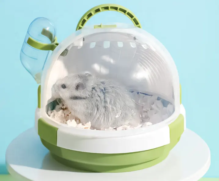 Bán Buôn Di Động Chuột Hamster Lồng Du Lịch Tàu Sân Bay Nhà Hamster Tàu Sân Bay Lồng Với Chai Nước