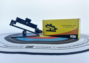 Jig de fléchage réglable Decut Archery, en aluminium et acier inoxydable, pour la fabrication de flèches universelles, 1,75-5 PC/plume de dinde véritable - Product Image 6