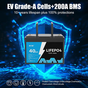 メーカーカスタマイズLiFePO4ヨット用リチウム電池12V 24V 100Ah 200Ah 300Ahゴルフカート用鉛蓄電池 - Product Image 6