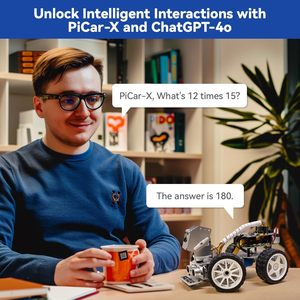 Ván Sunfounder <span class=keywords><strong>Video</strong></span> Thông Minh Robot <span class=keywords><strong>Car</strong></span> <span class=keywords><strong>Kit</strong></span> cho <span class=keywords><strong>Raspberry</strong></span> <span class=keywords><strong>Pi</strong></span> 5/4/3B +/3B, Python, scratch, có thể sạc lại Baterry (<span class=keywords><strong>Pi</strong></span> không bao gồm) - Product Image 2