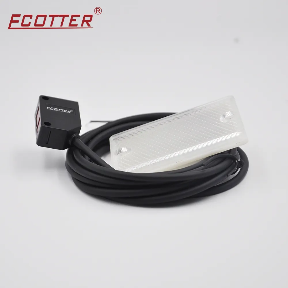 ECOTTER GN-11R 미러 반사 광전 스위치 리턴 반사 장거리 감지 센서