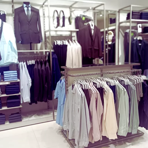 Intérieurs de magasins modernes alignés sur la marque, aménagements intelligents, finitions de haute qualité, unités d'affichage modulaires, conception fonctionnelle de magasin - Product Image 1