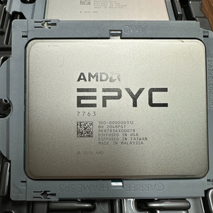 ซีพียูเซิร์ฟเวอร์แท้รุ่น EPYC 7763 7713 7713P 7663 7663P SP3 EPYC 7003 สำหรับ DDR4 เซิร์ฟเวอร์ Edge Computing - Product Image 1