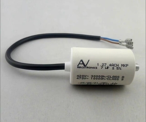 Condensateur de démarrage de ventilateur de moteur 7uf AV 1.27.4ACH MKP 420V 470V <span class=keywords><strong>ARCOTRONICS</strong></span> 5% Condensateur à film mince Neuf et original en stock - Product Image 1
