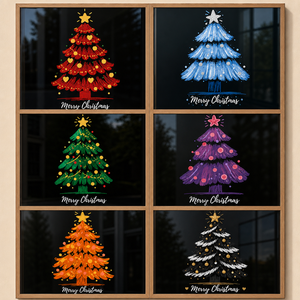 <span class=keywords><strong>Adesivi</strong></span> Statici <span class=keywords><strong>per</strong></span> Finestre con Stampa UV <span class=keywords><strong>per</strong></span> Natale e Capodanno 2027, Decorazioni Festive <span class=keywords><strong>per</strong></span> <span class=keywords><strong>Porte</strong></span> in Vetro con Albero di Natale - Product Image 6