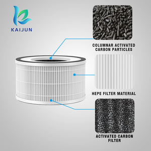 KAIJUN 3-en-1 H13 True HEPA 360 ° Filtre de filtration en 3 étapes de remplacement pour le purificateur Afloia Fillo/Halo/Mooka Allo - Product Image 4