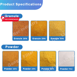 중국 공장 가격 폴리 알루미늄 염화물 PAC 분말 30% 순도 물 처리 화학 25 kg/가방 산업 음주 - Product Image 2