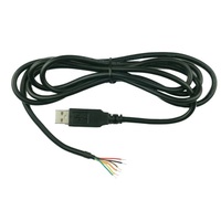 FTDI FT234X Cable USB a UART con cable de datos terminado en cable de señal UART de nivel TTL de 3,3 V 5V para programación