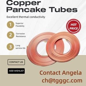 Tuyau en cuivre en spirale de 1/4, 3/4, 1/2, 3/8, 5/8 pouces pour climatiseur et réfrigérateur C1011 avec services de découpe et de soudage - Product Image 2