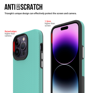 Custodia protettiva per telefono verde menta per Apple <span class=keywords><strong>iPhone</strong></span> 14 Pro Max 13 <span class=keywords><strong>12</strong></span> 11 15 16 Plus Cover posteriore TPU PC antiurto - Product Image 6