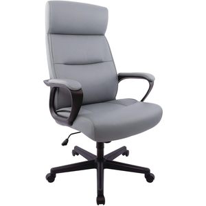 Chaise de bureau Alera Oxnam Series à dossier haut, pivotante, pour ordinateur, hauteur de siège réglable, supporte 275 lb, contreplaqué gris - Product Image 2