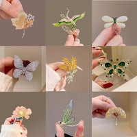 Nouvel Arrivage Ventes Flash Broches Métalliques Papillon Multi-styles de Haute Qualité pour Foulards et Châles Femme