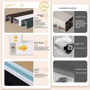 Nouvelles <span class=keywords><strong>rideaux</strong></span> de jour coulissants et pliables, coupe-vent et imperméables <span class=keywords><strong>pour</strong></span> l'hiver, isolants thermiques et anti-froid - Product Image 4