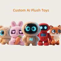 Poupée Compagnon IA Personnalisée en Peluche de Coton Biologique Ultra Doux, Modèle GPT de Grande Taille avec Fonction Chatbot Vocal, Jouet pour Enfants en Fourrure de Nylon, OEM/ODM