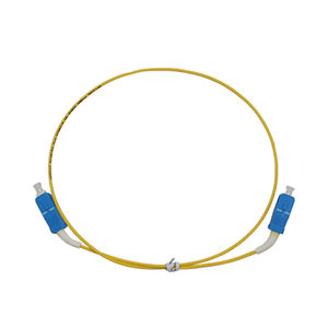 Qidian 45 grados curva arranque fibra óptica Patch Cord Pigtail conexión rápida longitud personalizable - Product Image 1