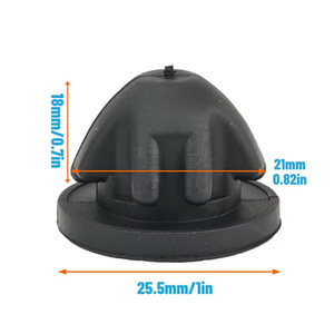 Bmw Engine Trim Cover Rubber Pad Buffer Block 25.5mm For <b>Car</b> <b>Interior</b> Parts - Product Image 1