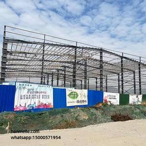 Atelier à structure en acier, projet d'ingénierie, structure en acier lourd, construction de compartiments sandwich, cadre de construction porteur, Afrique - Product Image 3