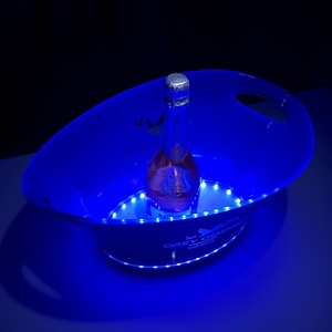 Seau à glace LED rechargeable pour bar, fête, seau en plastique, seau à glace <span class=keywords><strong>Grey</strong></span> <span class=keywords><strong>Goose</strong></span> <span class=keywords><strong>Vodka</strong></span> - Product Image 3