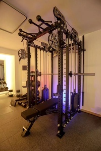 SK- Smith Machine Functional <span class=keywords><strong>Trainer</strong></span>, Équipement de musculation, Pile de poids 200 kg, Rack de musculation, Power Rack - Product Image 2