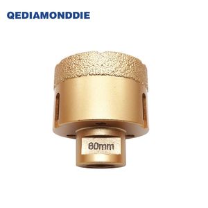 Foret diamanté brasé sous vide 5mm-150mm, forets diamantés à sec brasés sous vide pour céramique, marbre, pierre, verre - Product Image 1