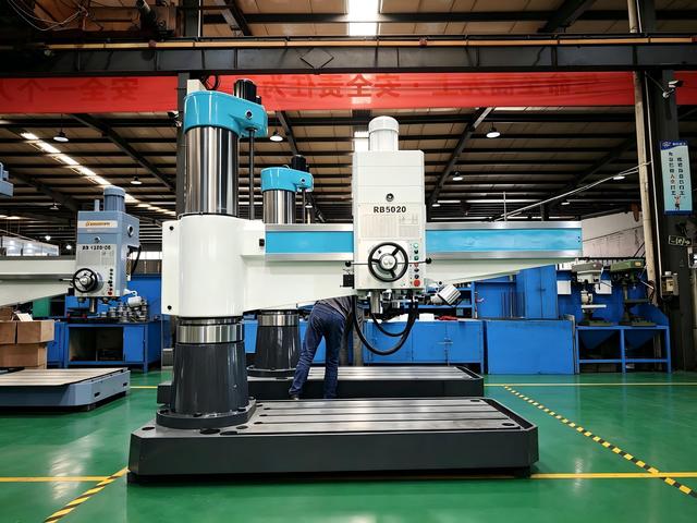 Industrial Hydraulic Radial Drilling Machine RB4010 *40mm Capacity Hot-Selling Metal Drilling Equipment