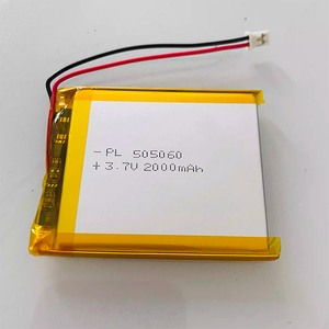 Batería Lipo 2000mAh 3,7 V 505060 <span class=keywords><strong>Lipoly</strong></span> 505060 Batería de iones de litio 3,7 V Batería de polímero de iones de litio 2000mAh - Product Image 2