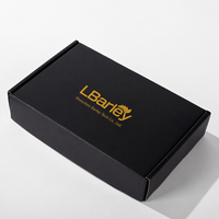 Boîte d'expédition en carton ondulé avec insert personnalisé avec logo, emballage de luxe pour cadeaux et produits