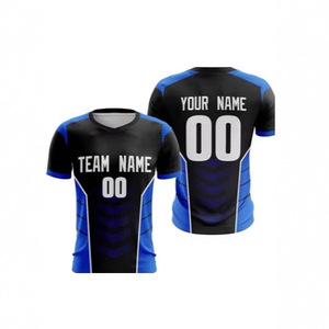 Voetbalshirt heren, teamnaam, nummer, zomer, ademend polyester, korte mouwen, grafische print, digitale print - Product Image 3