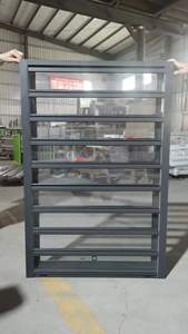 Volet persienne vertical amovible TOMA en alliage d'aluminium moderne avec panneau en verre, protection extérieure durable contre les moustiques - Product Image 5