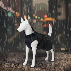 नमूना हॉट बेचने के लिए सात दिन का निर्माण करने के लिए निर्माता 7 दिन की लक्जरी पालतू जानवर बस लुभावनी 70 डी नायलॉन वर्षा कुत्ते कोट - Product Image 2