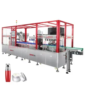 Automatische Vloeibare Zeepcrème Vulmachine Cosmetische Afdichting Machine Plastic Fles Machine