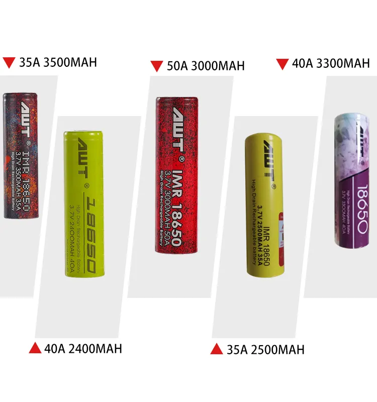 18650 batteries 