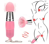 Vibromasseur langue pour femme, mini tige AV, massage, stimulation clitoris, jouet sexuel oral, 3 pièces
