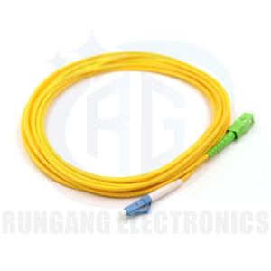 RG Factory Simplex SM Fiber Optic Patch Cord 1 + 6/1.8 G652D 18 CORE FTTH CATV 3.0mm 1m LC UPC PVC/LSZH Câbles de communication - Product Image 3