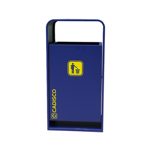 Outdoor Galvanized Steel Garbage Receptacle Trash Can Outside Park Street <strong>Galvanised</strong> Metal Waste Bin Commercial Recycle <strong>Dustbin</strong> - Product Image 2