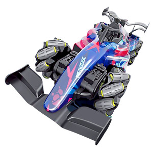 Coche de carreras RC con tracción en las cuatro ruedas, eléctrico, con control remoto, juguete para niños, para jugar en interiores y exteriores, listo para usar, de 8 a 13 años - Product Image 1