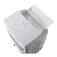 Ventilateur de refroidissement par évaporation à moteur en cuivre pur, grand angle, forte puissance, avec minuterie 24h, pour la maison et le bureau