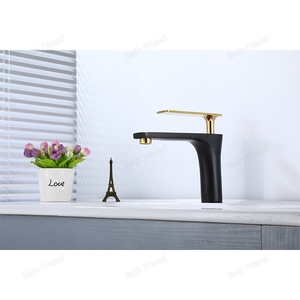 Grifo Mezclador <span class=keywords><strong>de</strong></span> Lujo para Lavabo, Grifo <span class=keywords><strong>de</strong></span> Latón para Agua Fría y Caliente - Product Image 5